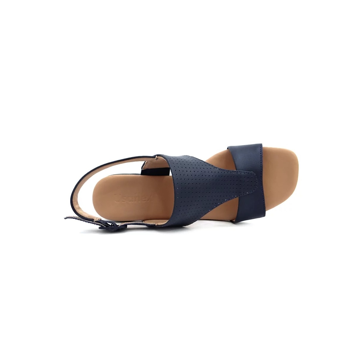 Sandália Usaflex Salto Bloco Aj2002 New Blue Sandália Usaflex Salto Bloco Aj2002 New Blue