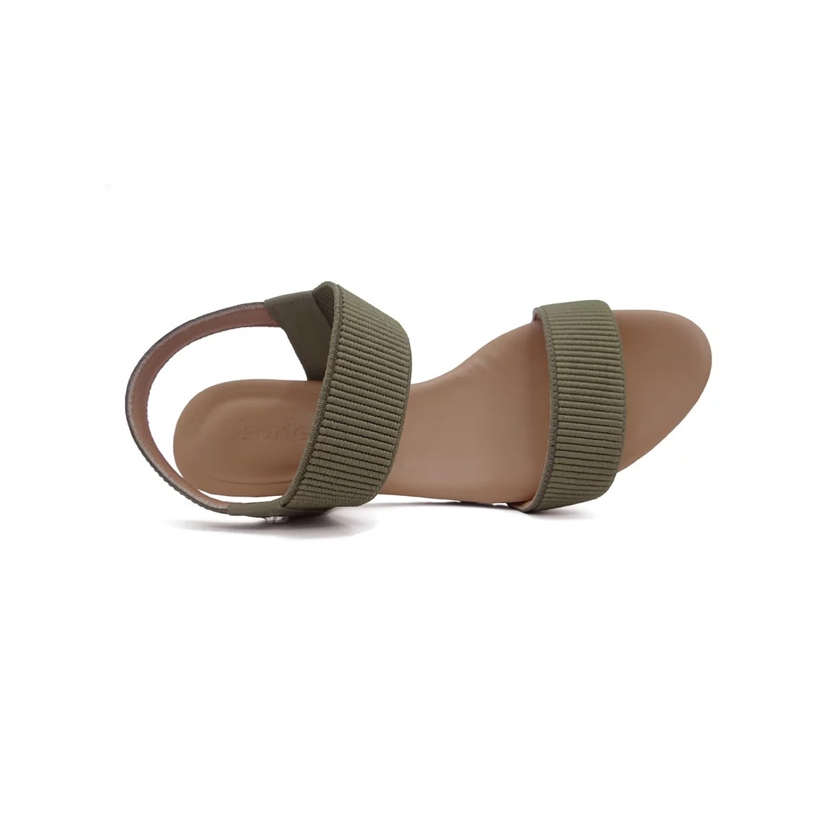 Sandália Usaflex Salto Médio Grosso Y8204 Verde Militar Sandália Usaflex Salto Médio Grosso Y8204 Verde Militar