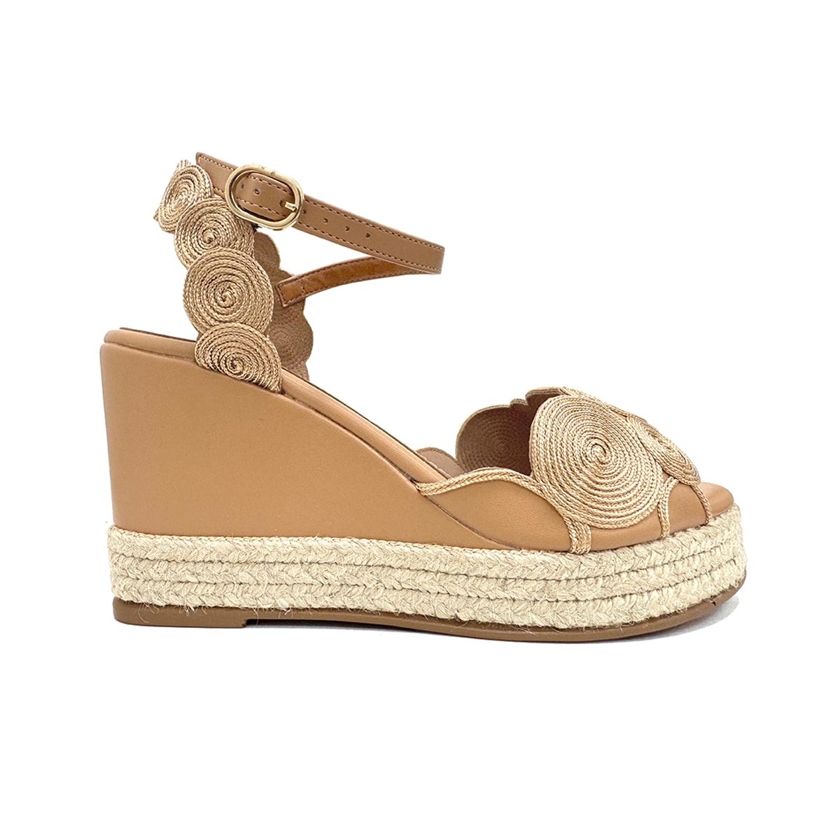 Sandália Valentina Anabela 502125 Ambar Sandália Valentina Anabela 502125 Ambar