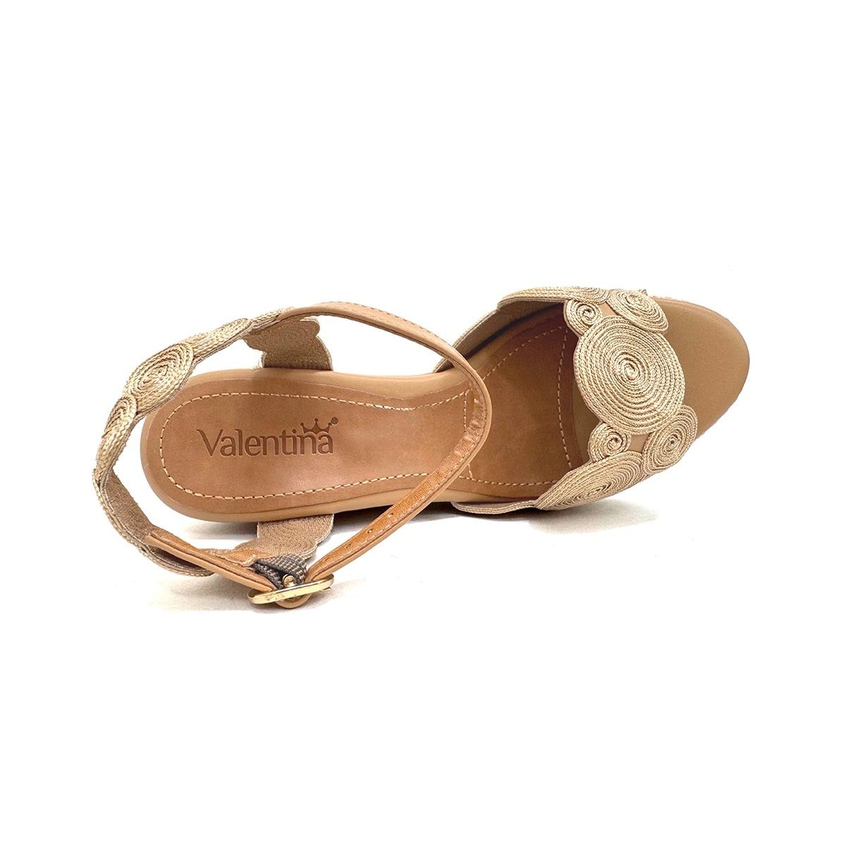 Sandália Valentina Anabela 502125 Ambar Sandália Valentina Anabela 502125 Ambar