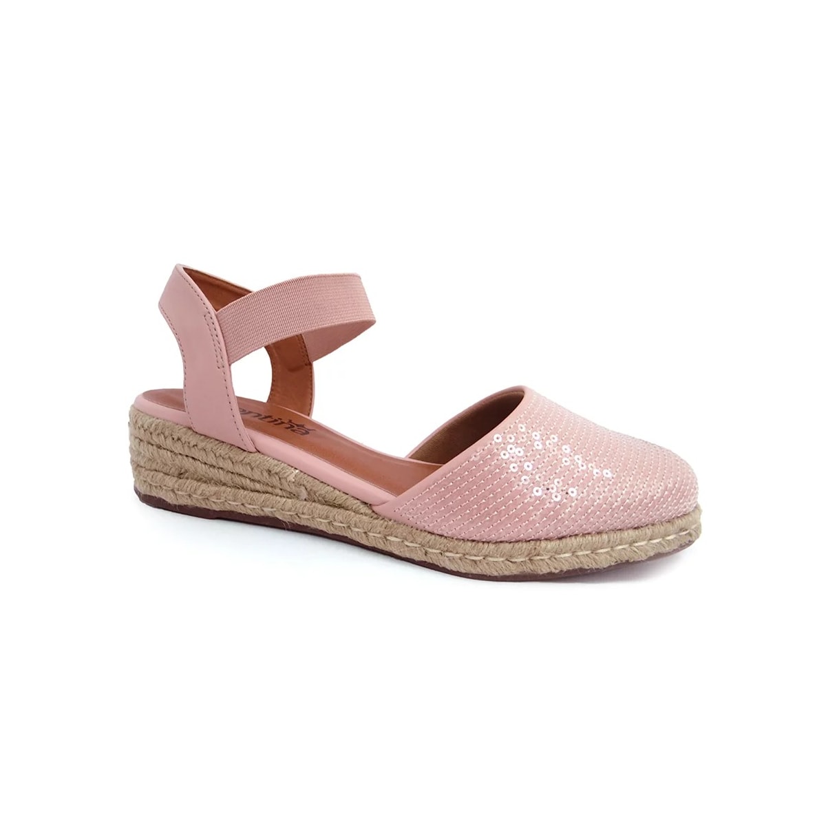 Sandália Valentina Anabela 509034 Quartzo Sandália Valentina Anabela 509034 Quartzo