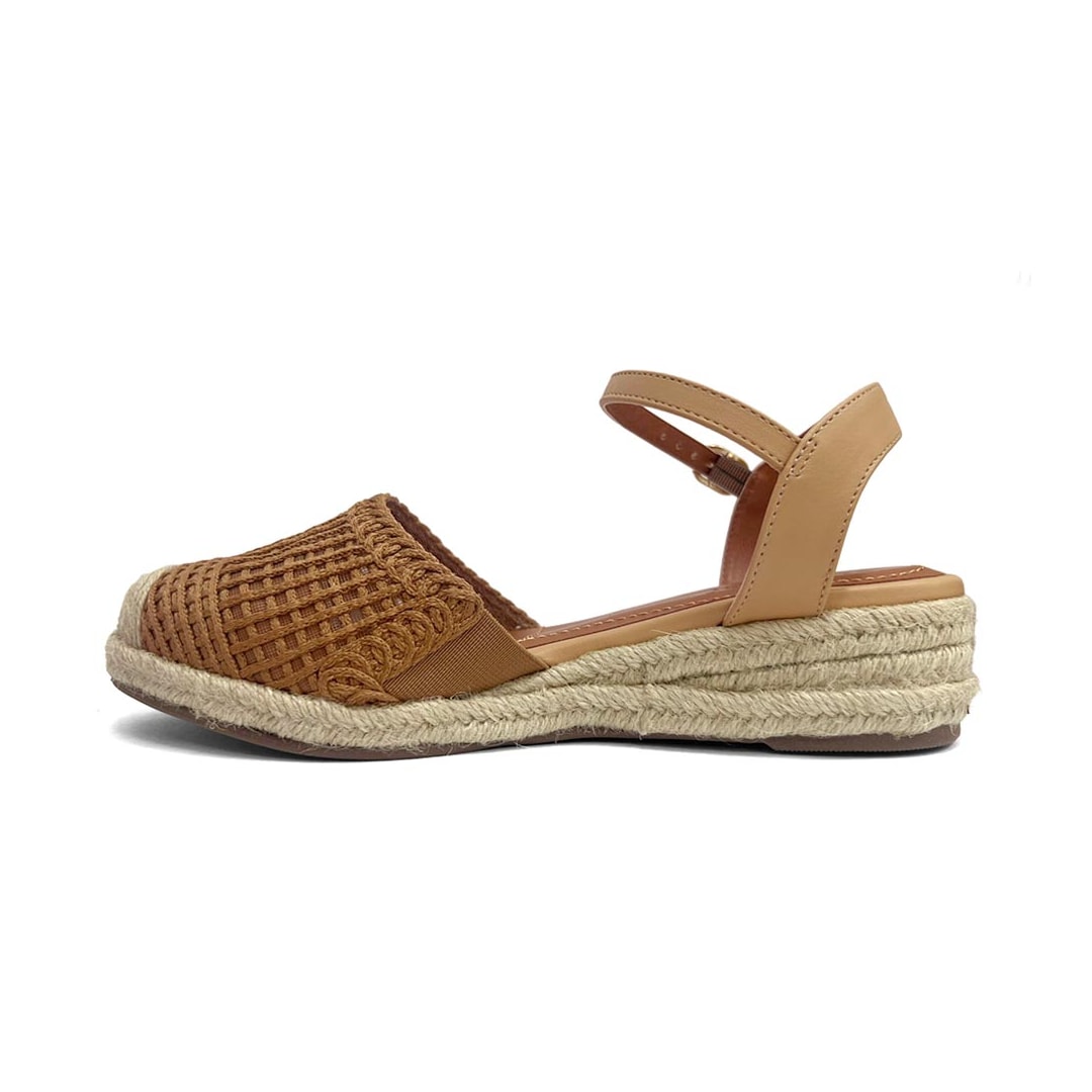 Sandália Valentina Anabela Slingback 509044 Pecan