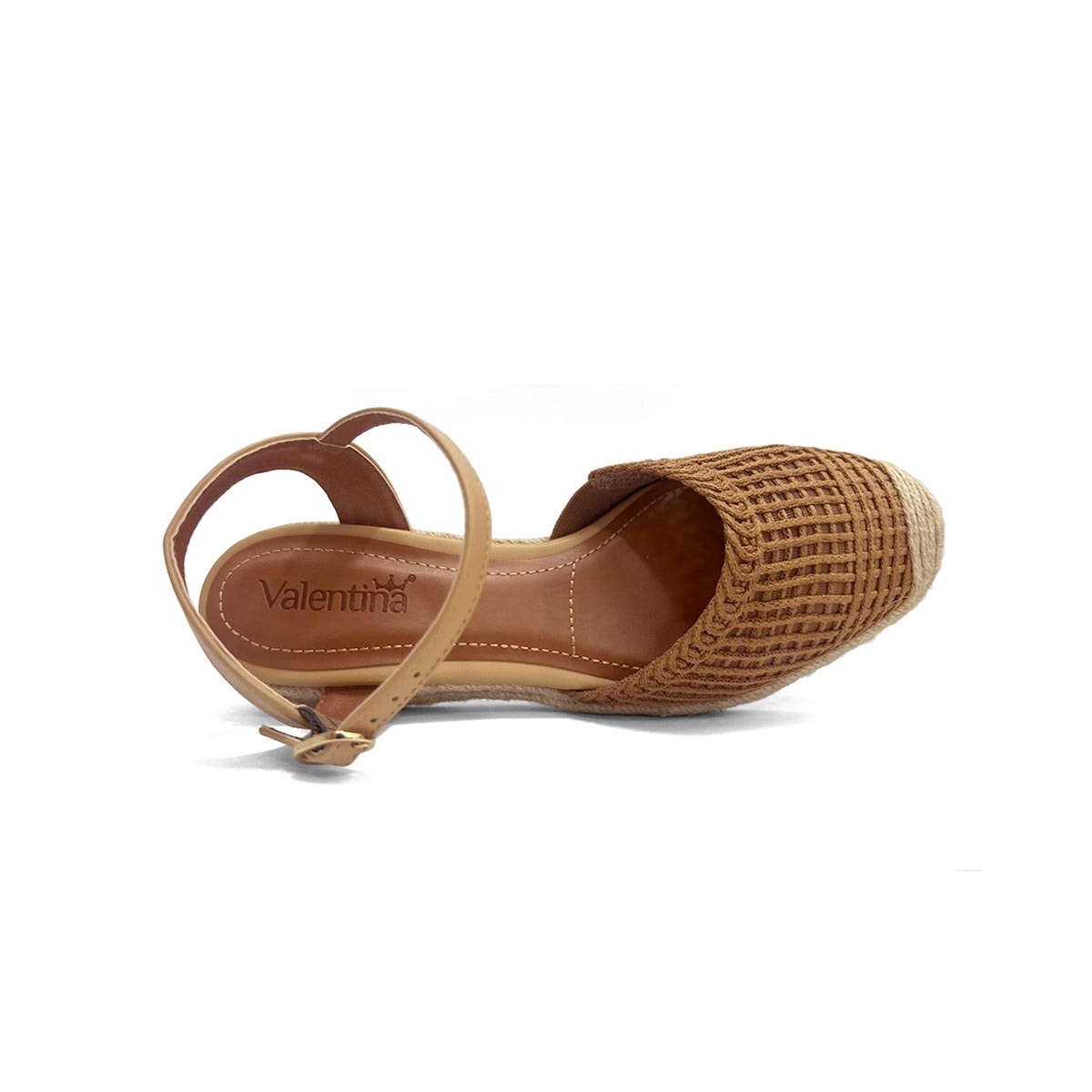 Sandália Valentina Anabela Slingback 509044 Pecan Sandália Valentina Anabela Slingback 509044 Pecan