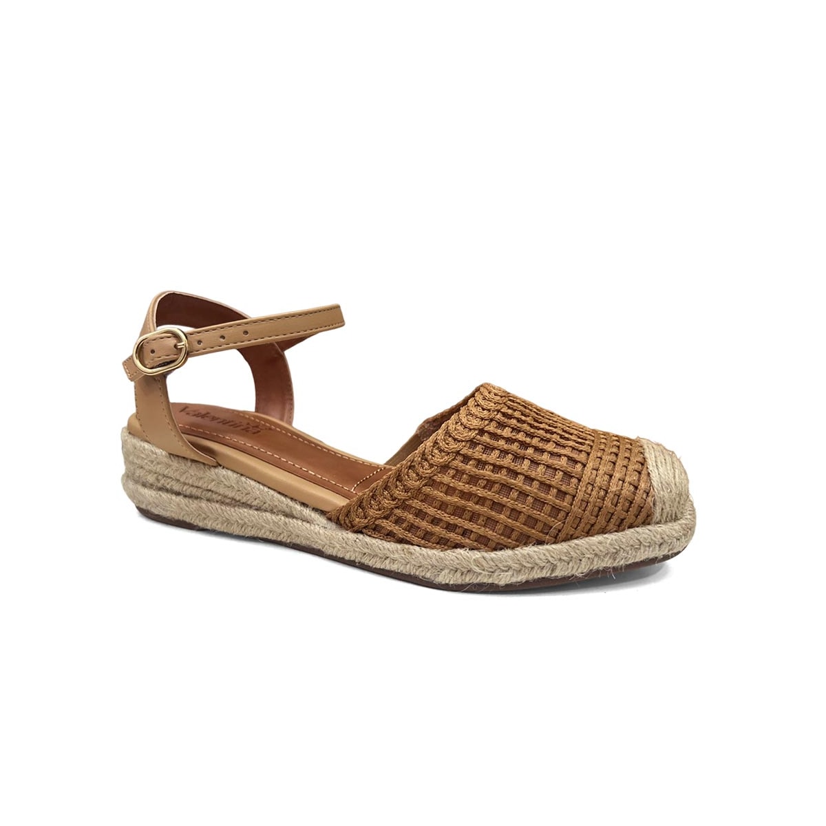 Sandália Valentina Anabela Slingback 509044 Pecan Sandália Valentina Anabela Slingback 509044 Pecan