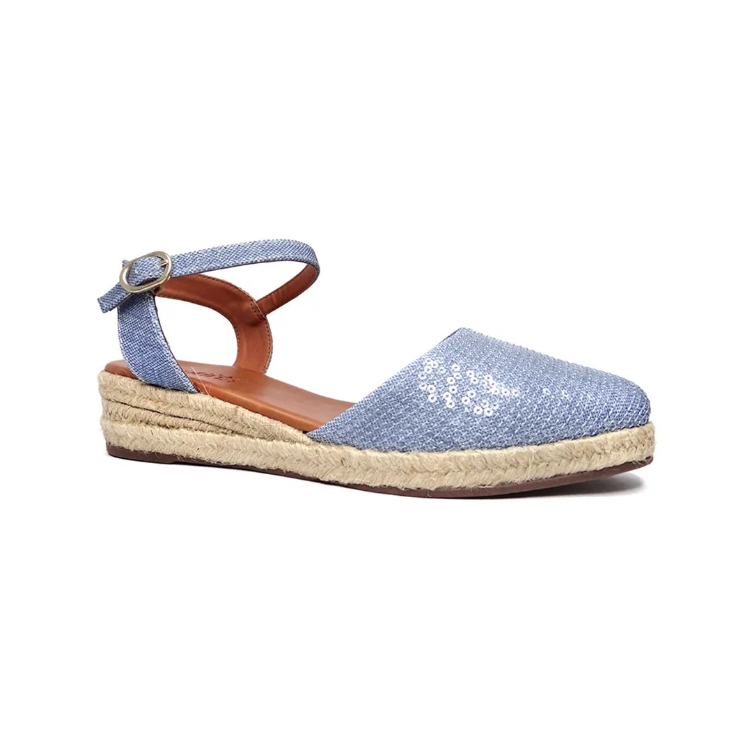 Sandália Valentina Espadrille 509018 Jeans Sandália Valentina Espadrille 509018 Jeans
