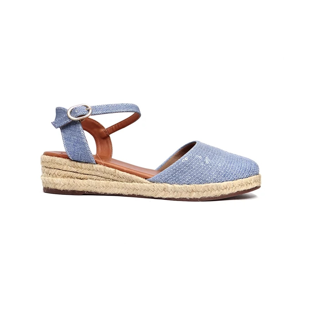 Sandália Valentina Espadrille 509018 Jeans