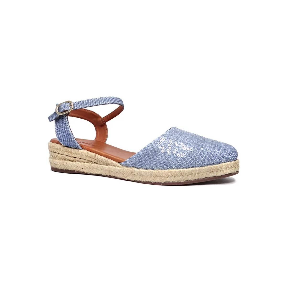 Sandália Valentina Espadrille 509018 Jeans Sandália Valentina Espadrille 509018 Jeans