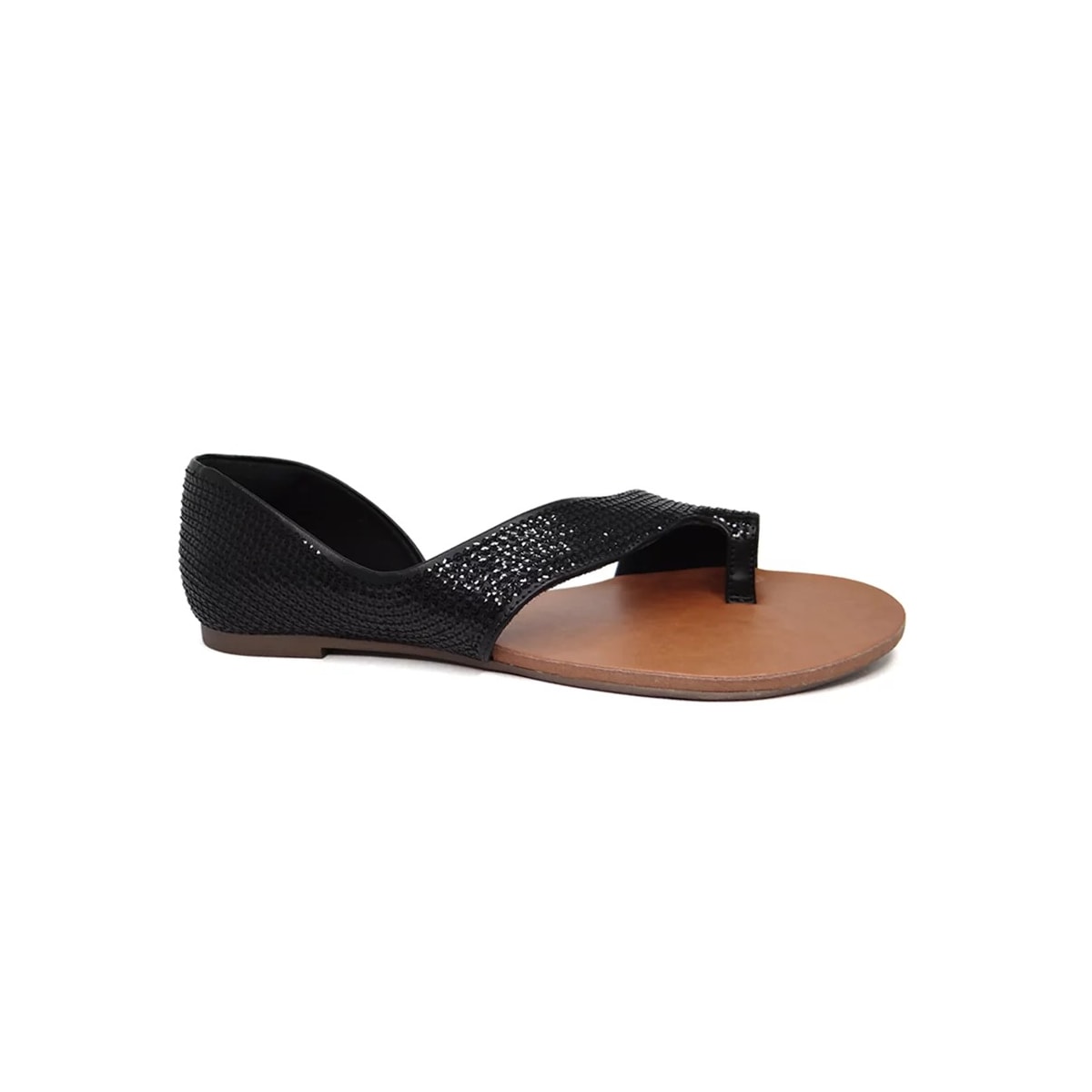 Sandália Valentina Rasteira 272175 Preto Sandália Valentina Rasteira 272175 Preto
