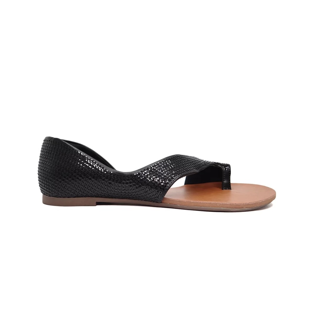 Sandália Valentina Rasteira 272175 Preto Sandália Valentina Rasteira 272175 Preto
