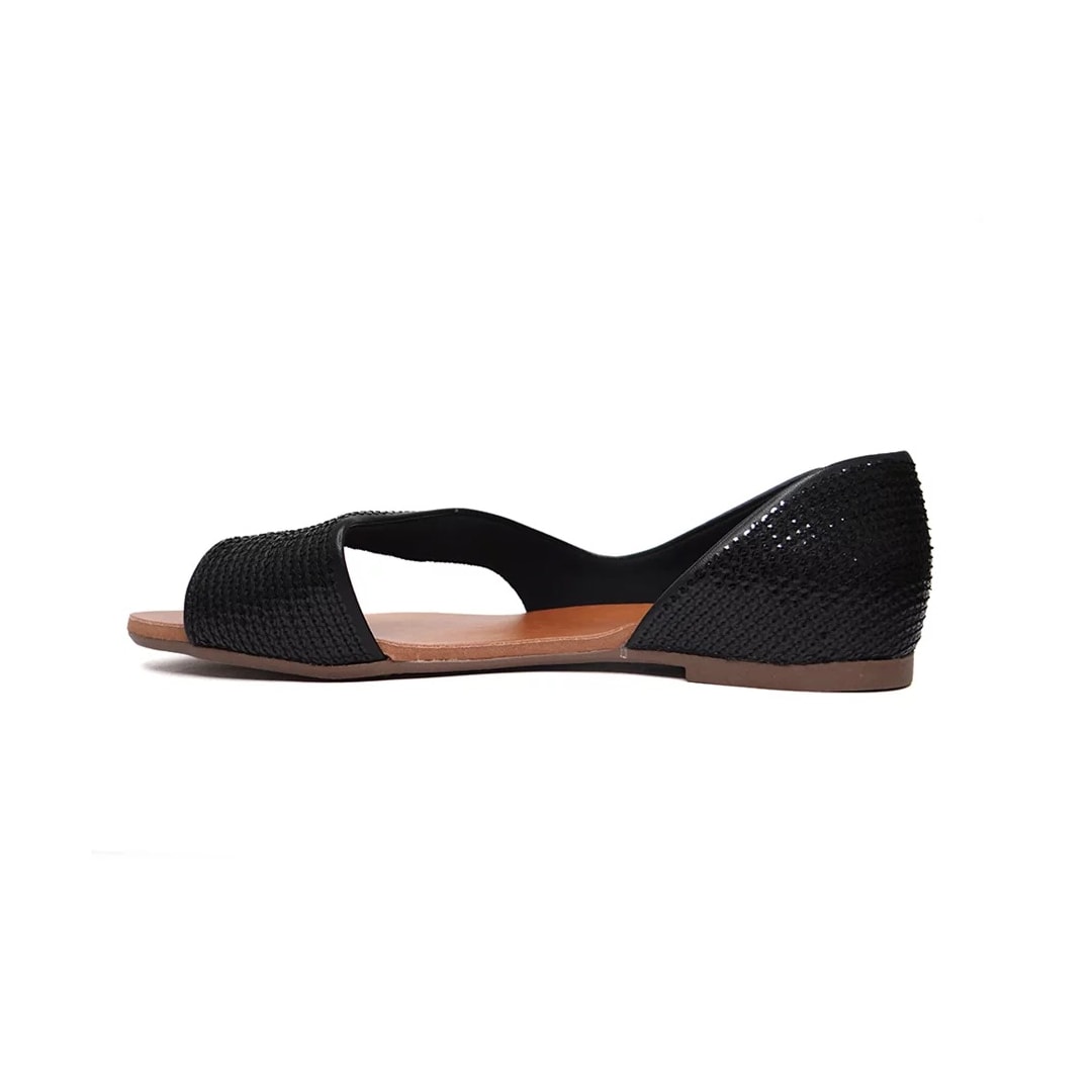 Sandália Valentina Rasteira 272175 Preto Sandália Valentina Rasteira 272175 Preto