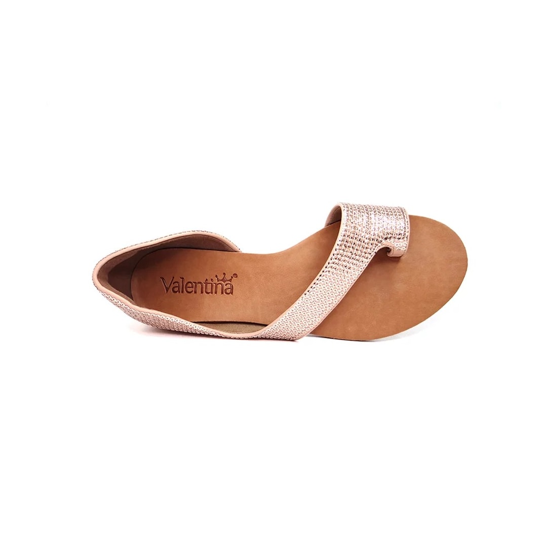 Sandália Valentina Rasteira 272175 Quartzo Sandália Valentina Rasteira 272175 Quartzo