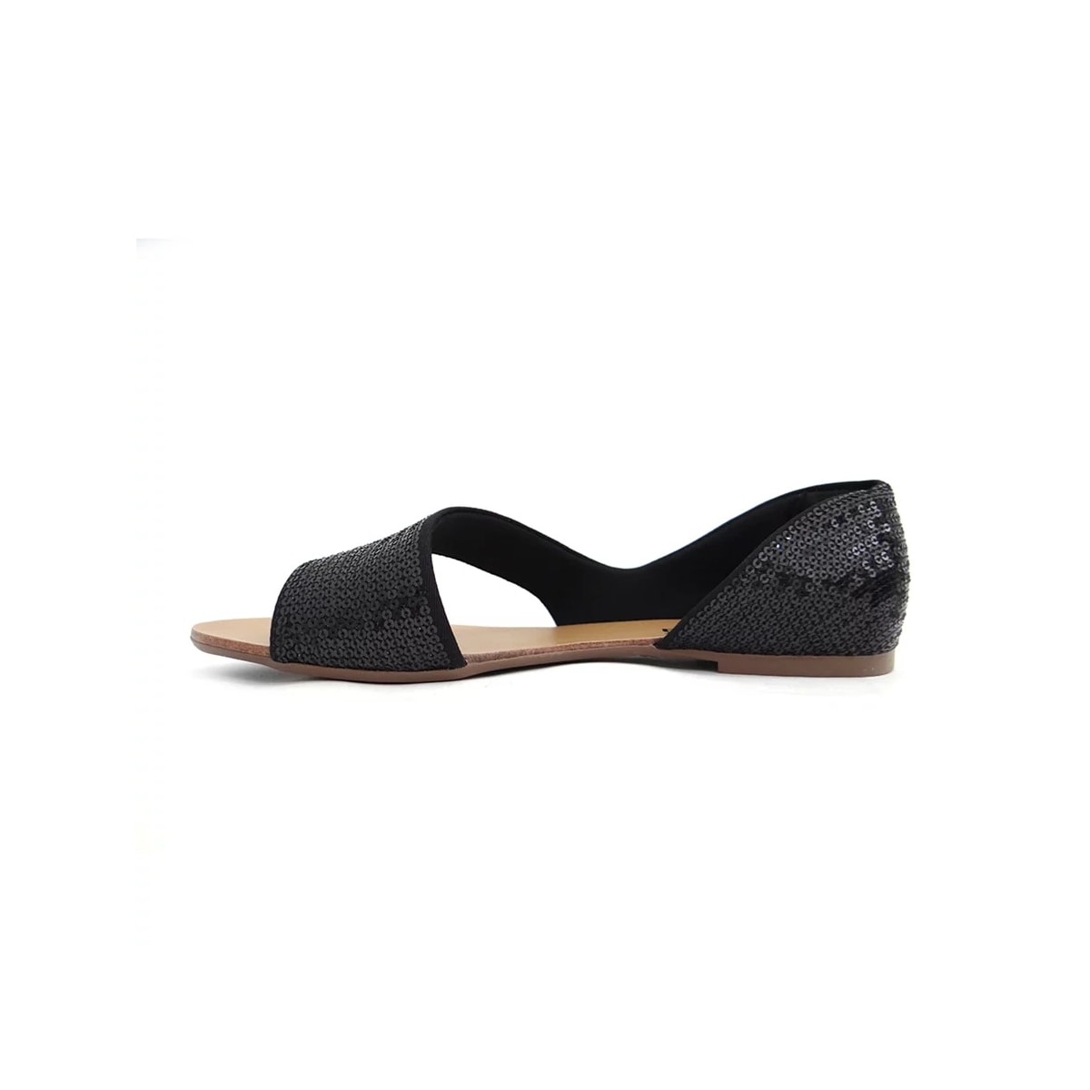 Sandália Valentina Rasteira Feminina 271221 Preto Sandália Valentina Rasteira Feminina 271221 Preto
