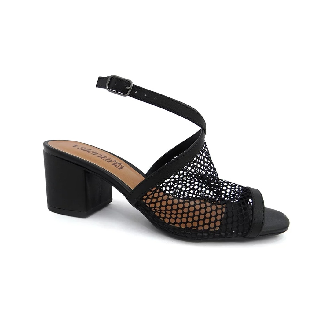 Sandália Valentina Salto Alto 451068 Preto Sandália Valentina Salto Alto 451068 Preto