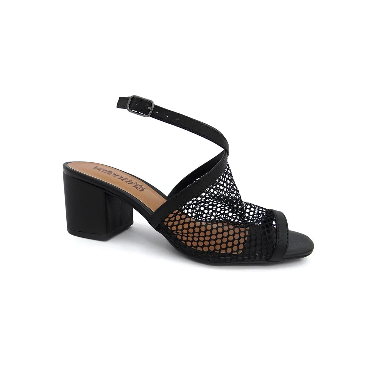 Sandália Valentina Salto Alto 451068 Preto Sandália Valentina Salto Alto 451068 Preto