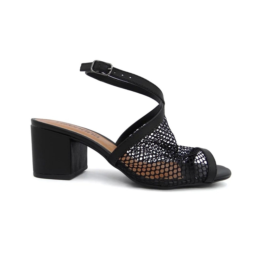Sandália Valentina Salto Alto 451068 Preto