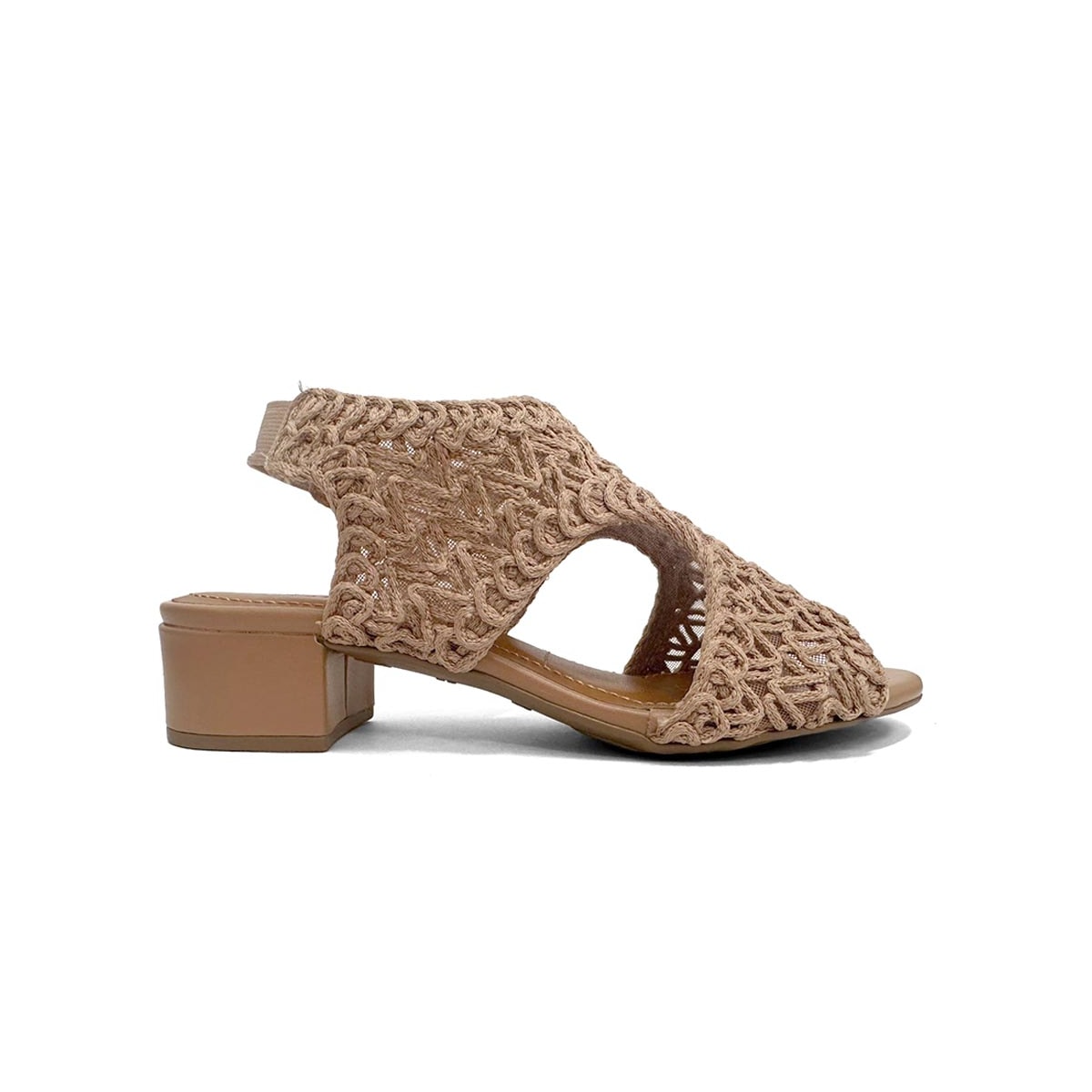 Sandália Valentina Salto Bloco 453082-1 Pele Sandália Valentina Salto Bloco 453082-1 Pele