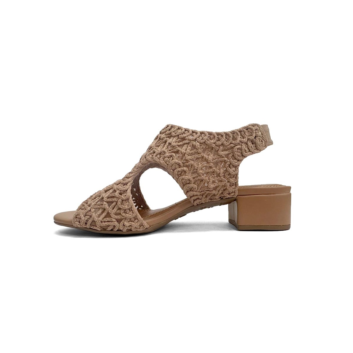 Sandália Valentina Salto Bloco 453082-1 Pele Sandália Valentina Salto Bloco 453082-1 Pele