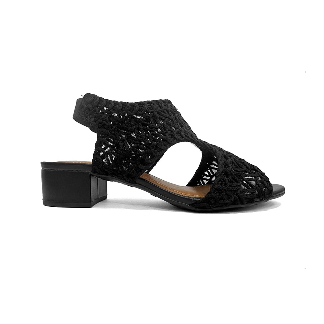 Sandália Valentina Salto Bloco 453082 Preto Sandália Valentina Salto Bloco 453082 Preto