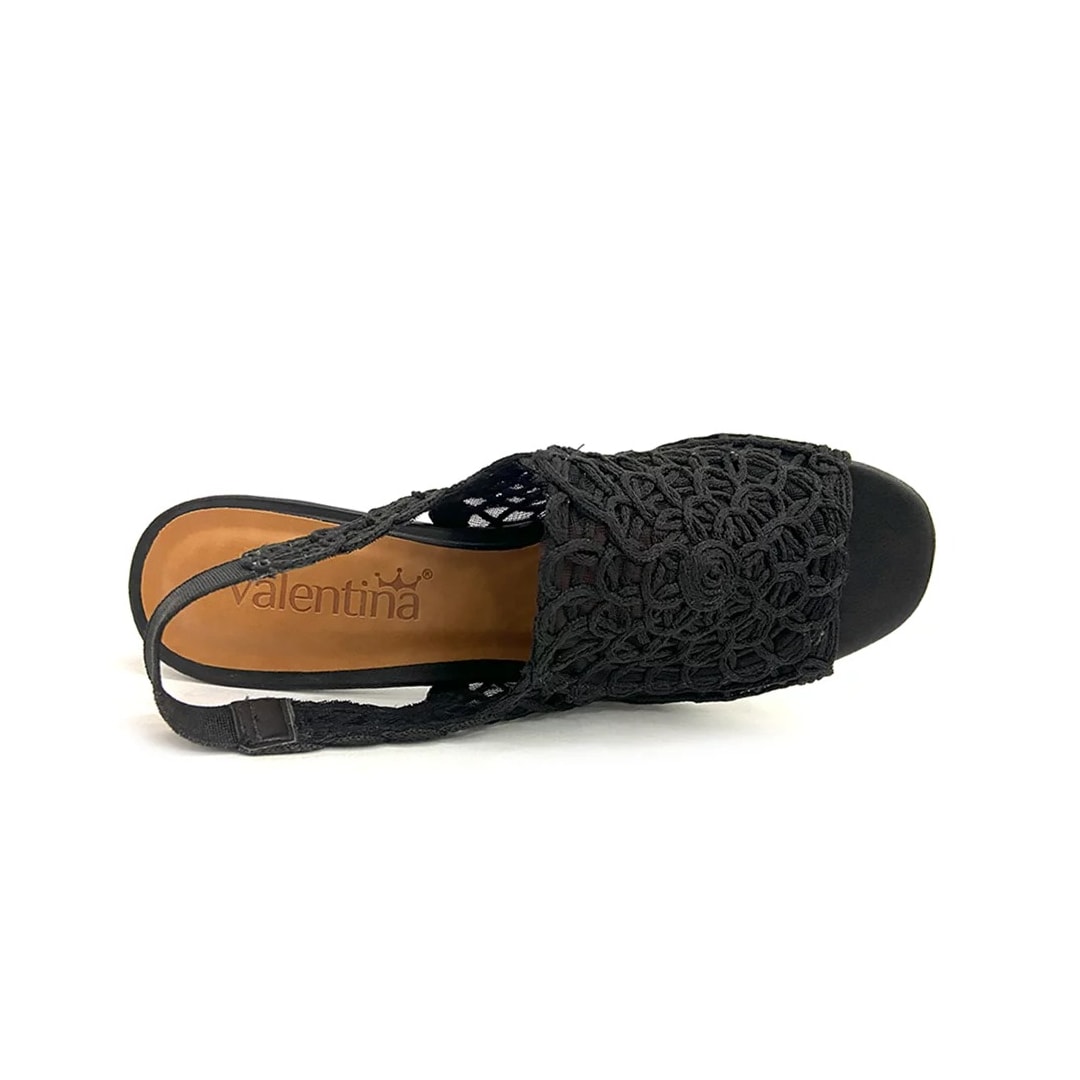 Sandália Valentina Salto Bloco 457010 Preto Sandália Valentina Salto Bloco 457010 Preto