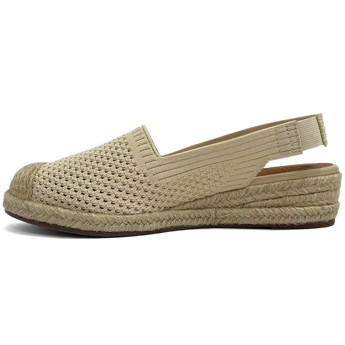 Sandália Valentina Slingback Flatform 509057 Manteiga Sandália Valentina Slingback Flatform 509057 Manteiga