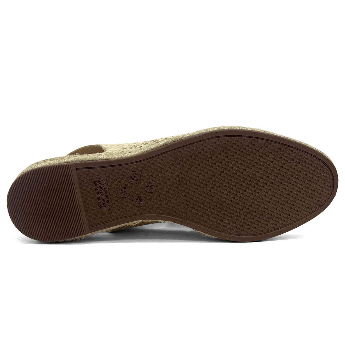 Sandália Valentina Slingback Flatform 509057 Manteiga Sandália Valentina Slingback Flatform 509057 Manteiga