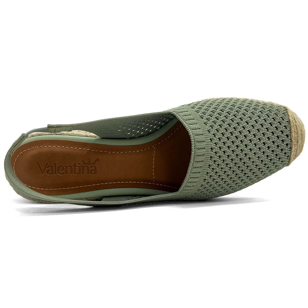 Sandália Valentina Slingback Flatform 509057 Oliva Sandália Valentina Slingback Flatform 509057 Oliva