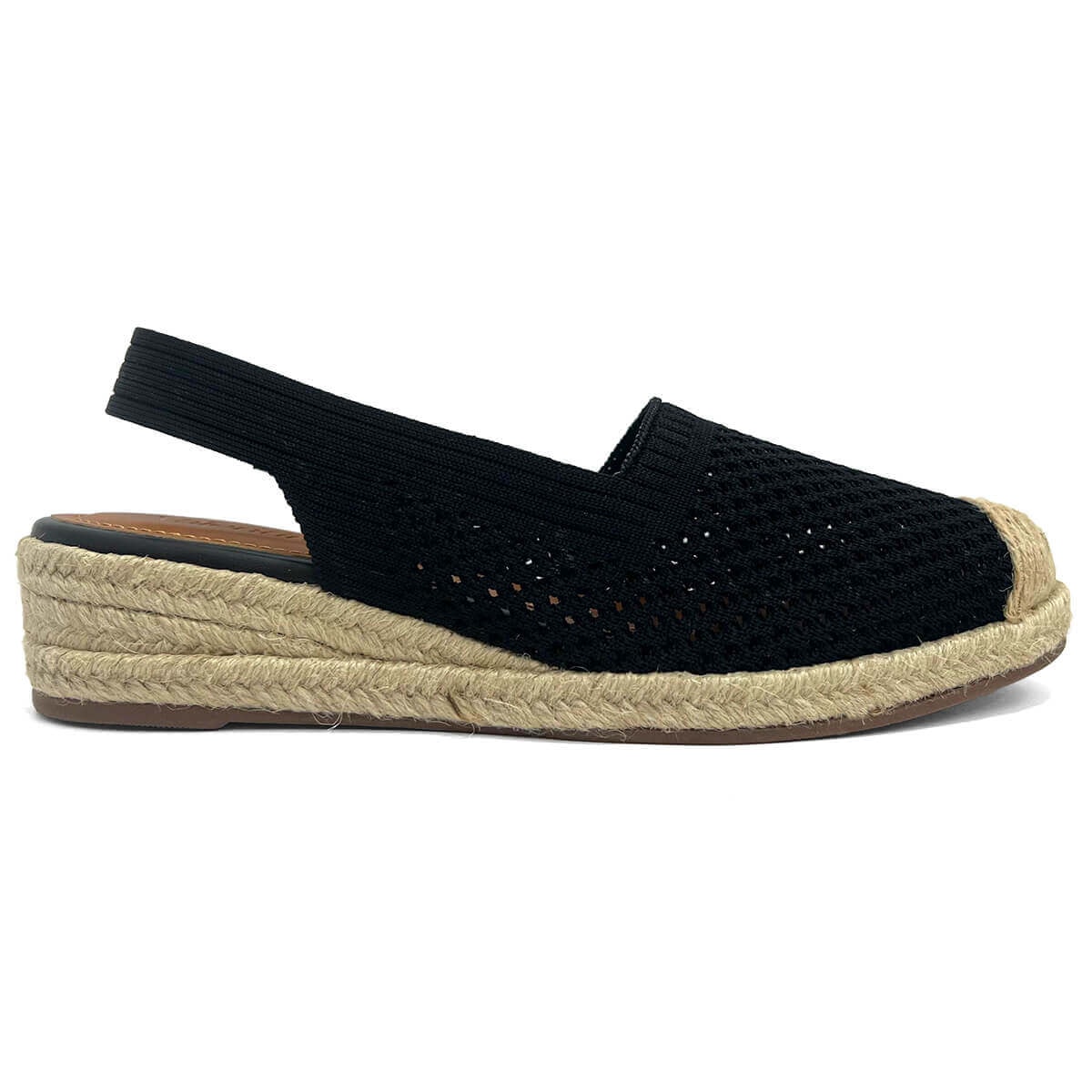 Sandália Valentina Slingback Flatform 509057 Preto Sandália Valentina Slingback Flatform 509057 Preto