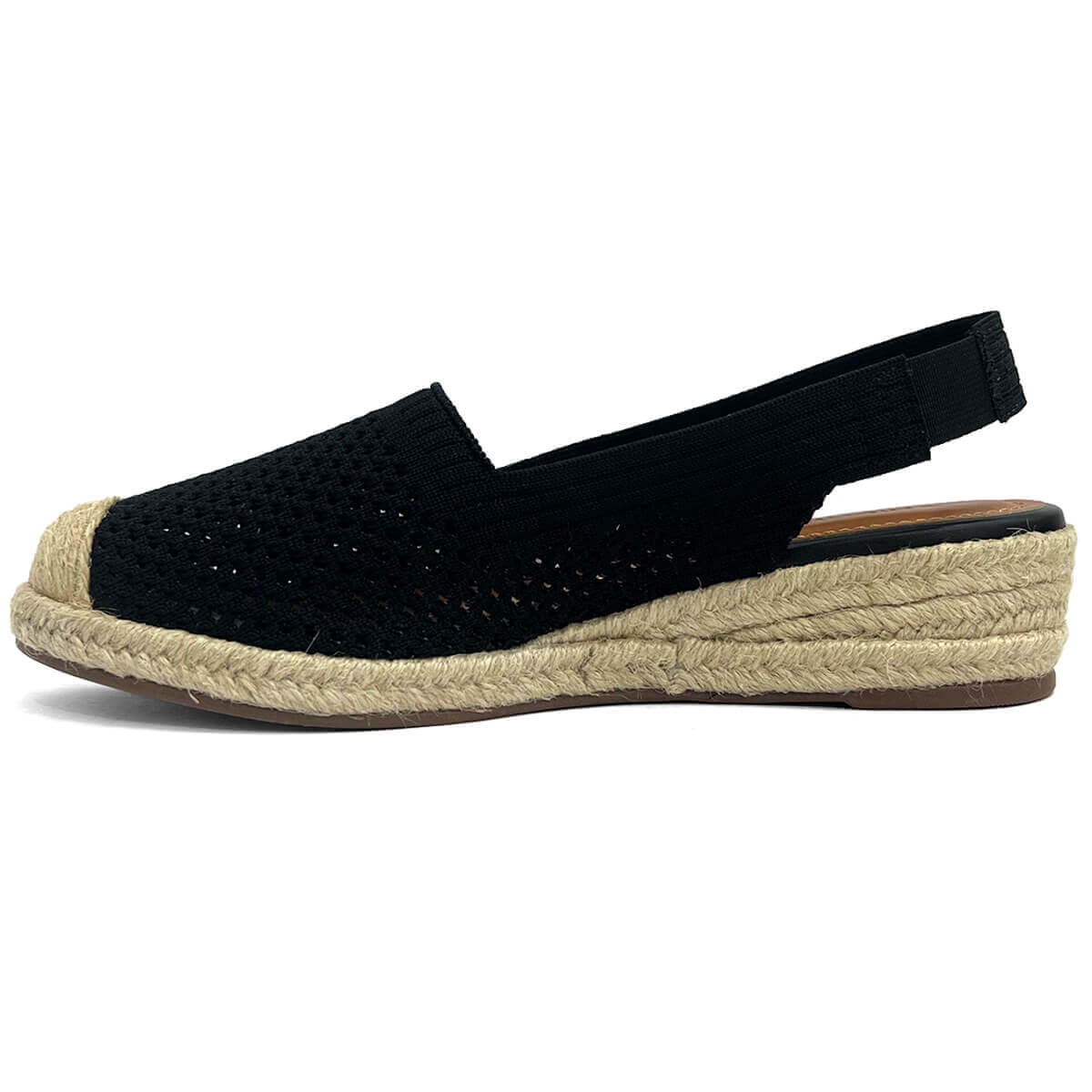 Sandália Valentina Slingback Flatform 509057 Preto Sandália Valentina Slingback Flatform 509057 Preto