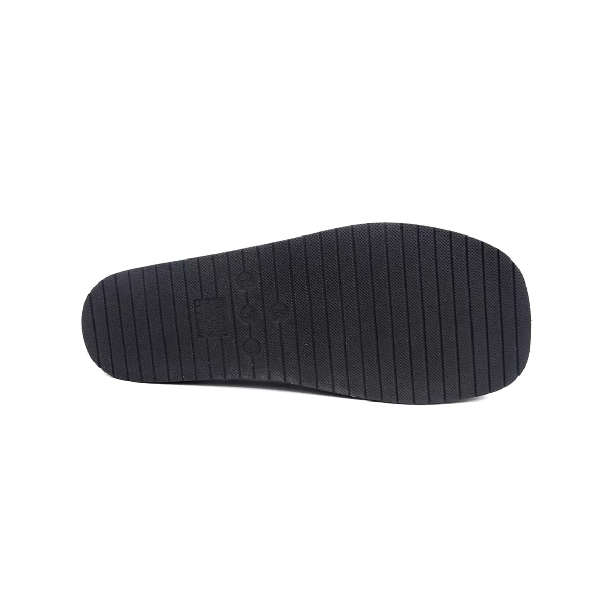 Sandália Via Marte Flatform Amarração 22-17801 Preto