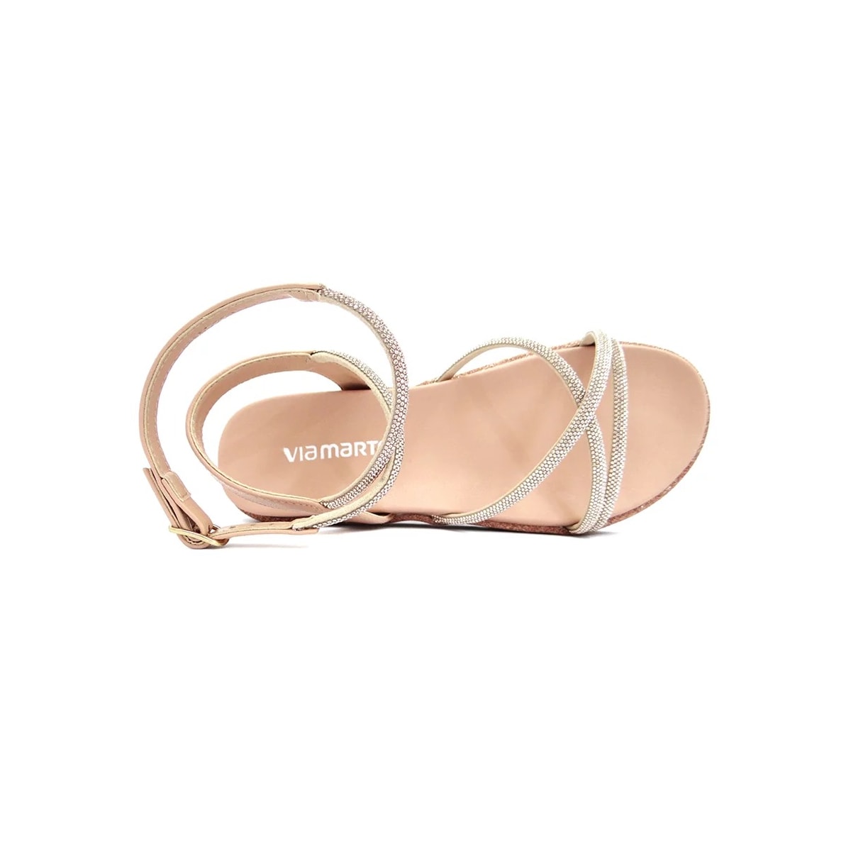 Sandália Via Marte Papete Amarração 23-16006 Macadamia Sandália Via Marte Papete Amarração 23-16006 Macadamia