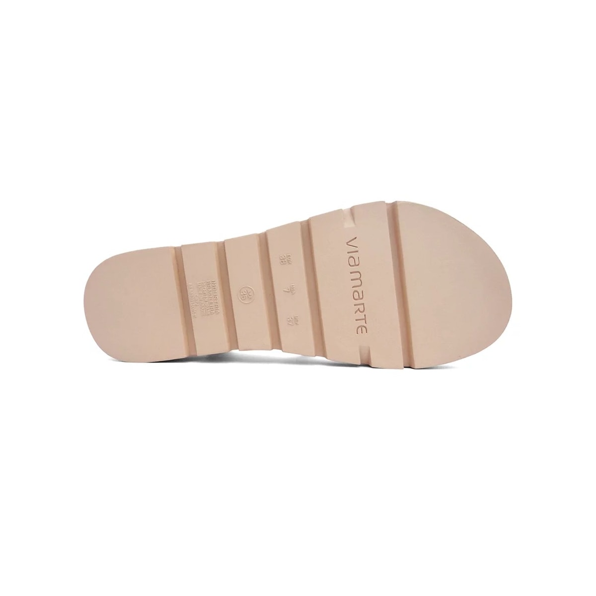 Sandália Via Marte Papete Amarração 23-16006 Rouge Sandália Via Marte Papete Amarração 23-16006 Rouge