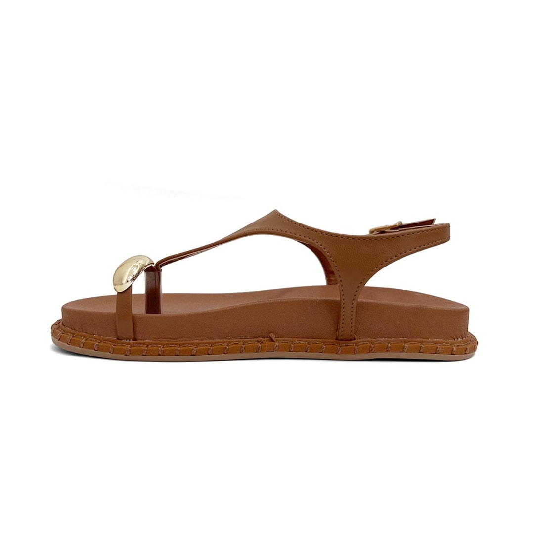 Sandália Via Marte Papete Birken 315-001-01 Ganache Sandália Via Marte Papete Birken 315-001-01 Ganache