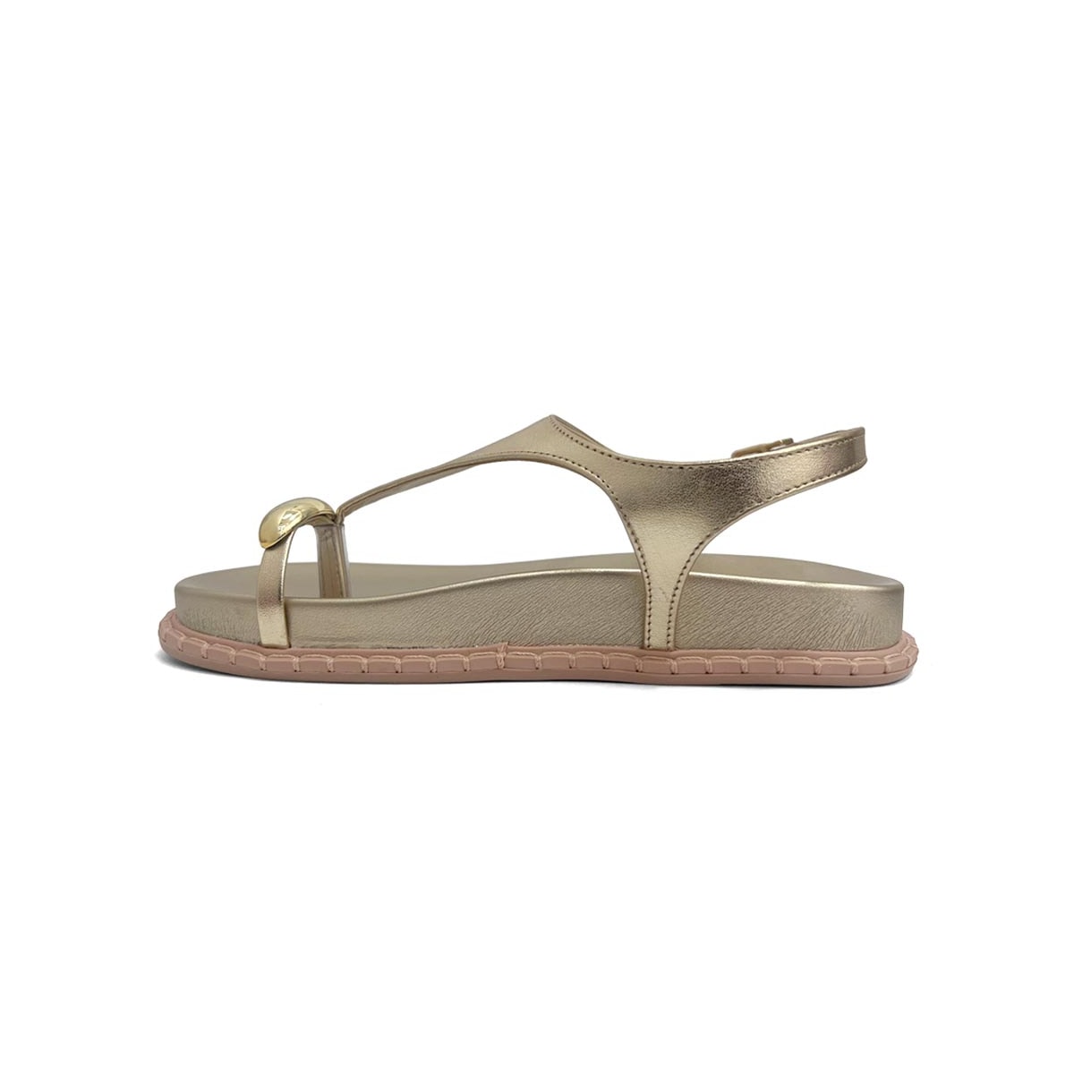 Sandália Via Marte Papete Birken 315-001-01 Gold Sandália Via Marte Papete Birken 315-001-01 Gold