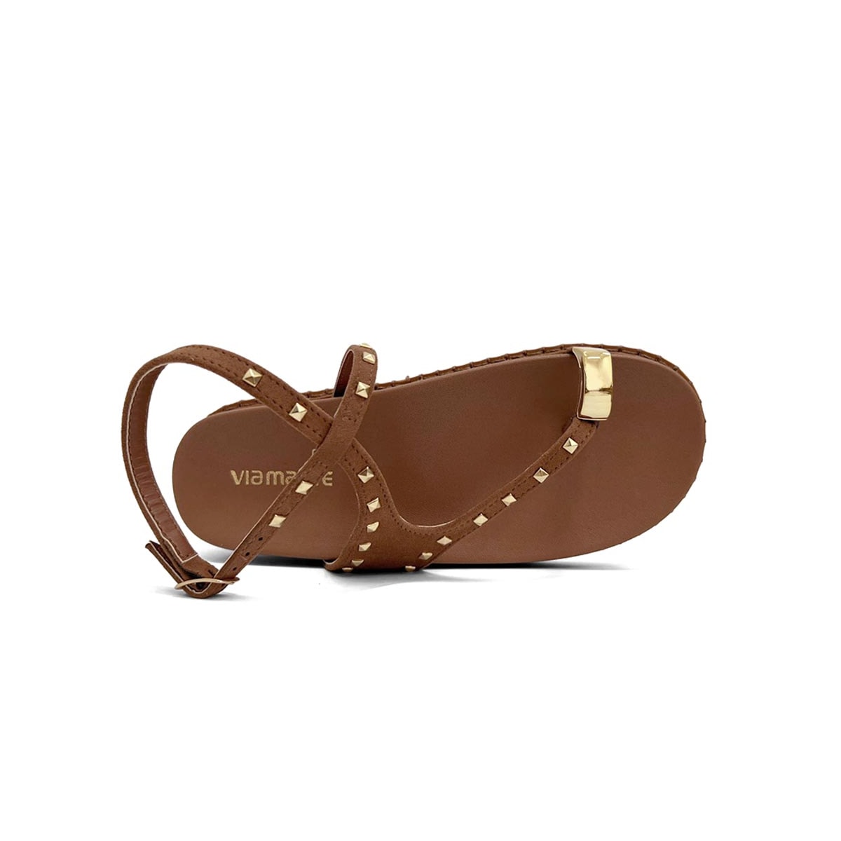 Sandália Via Marte Papete Birken 315-003-01 Caramelo Sandália Via Marte Papete Birken 315-003-01 Caramelo