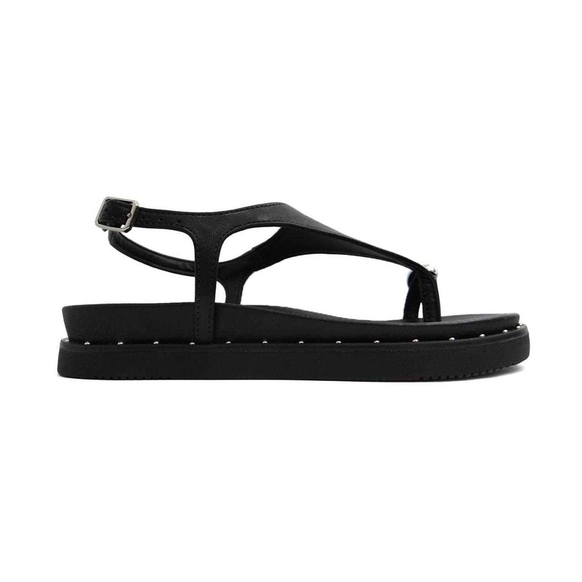 Sandália Via Marte Papete Flatform 169-001-01 Preto Sandália Via Marte Papete Flatform 169-001-01 Preto