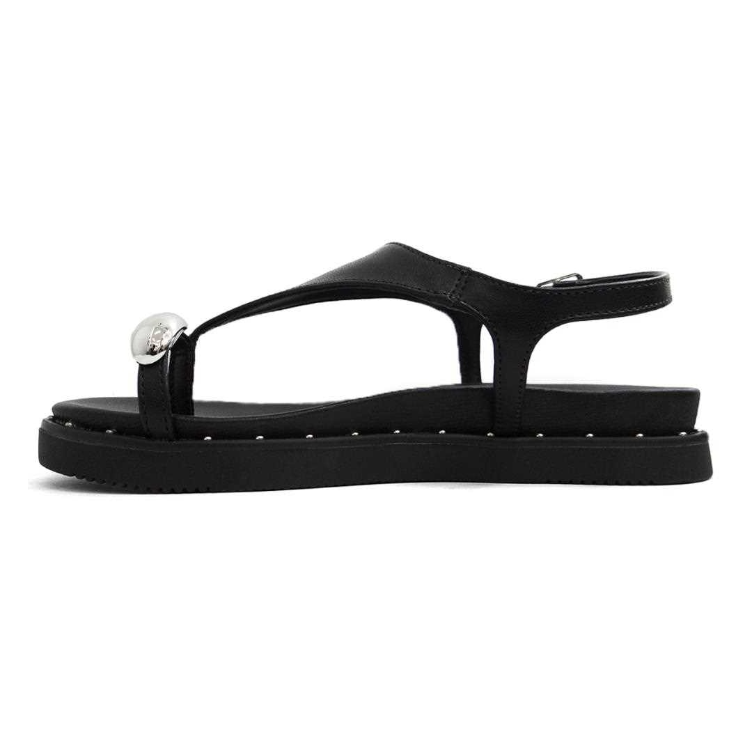 Sandália Via Marte Papete Flatform 169-001-01 Preto Sandália Via Marte Papete Flatform 169-001-01 Preto