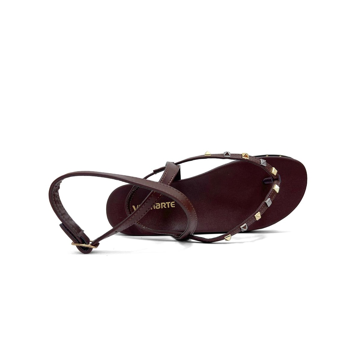 Sandália Via Marte Papete Flatform 169-018-01 Marrochino Sandália Via Marte Papete Flatform 169-018-01 Marrochino