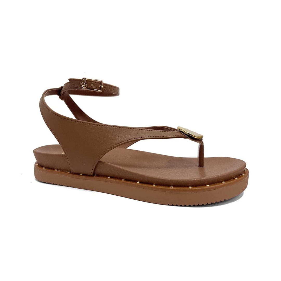 Sandália Via Marte Papete Flatform 169-019-01 Ganache Sandália Via Marte Papete Flatform 169-019-01 Ganache