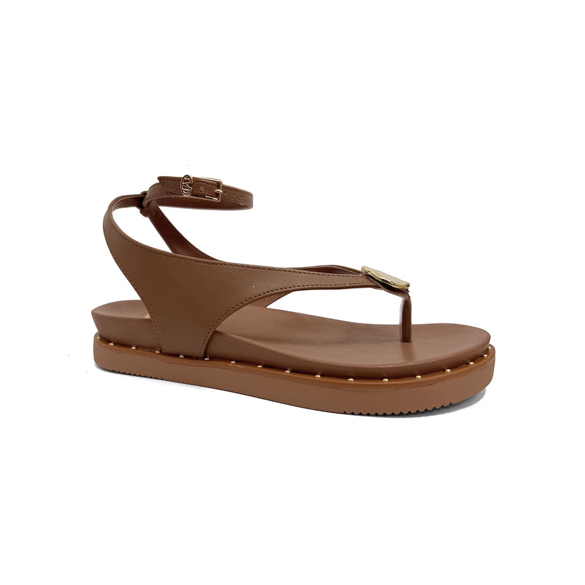 Sandália Via Marte Papete Flatform 169-019-01 Ganache Sandália Via Marte Papete Flatform 169-019-01 Ganache