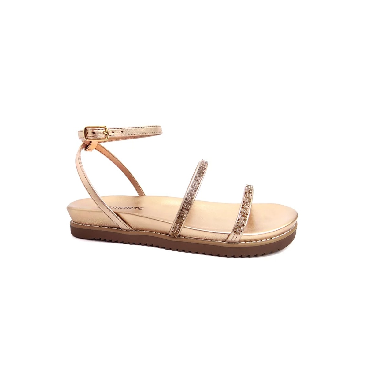 Sandália Via Marte Papete Flatform 23-10701 Rouge Sandália Via Marte Papete Flatform 23-10701 Rouge