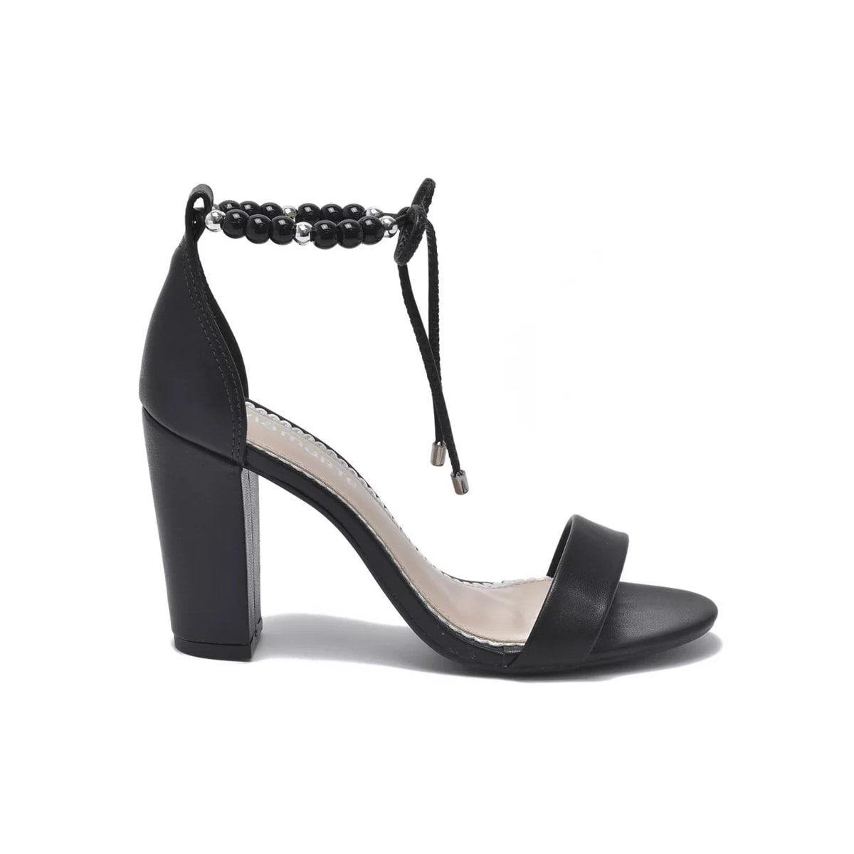 Sandália Via Marte Salto Bloco 21-14906 Preto Sandália Via Marte Salto Bloco 21-14906 Preto