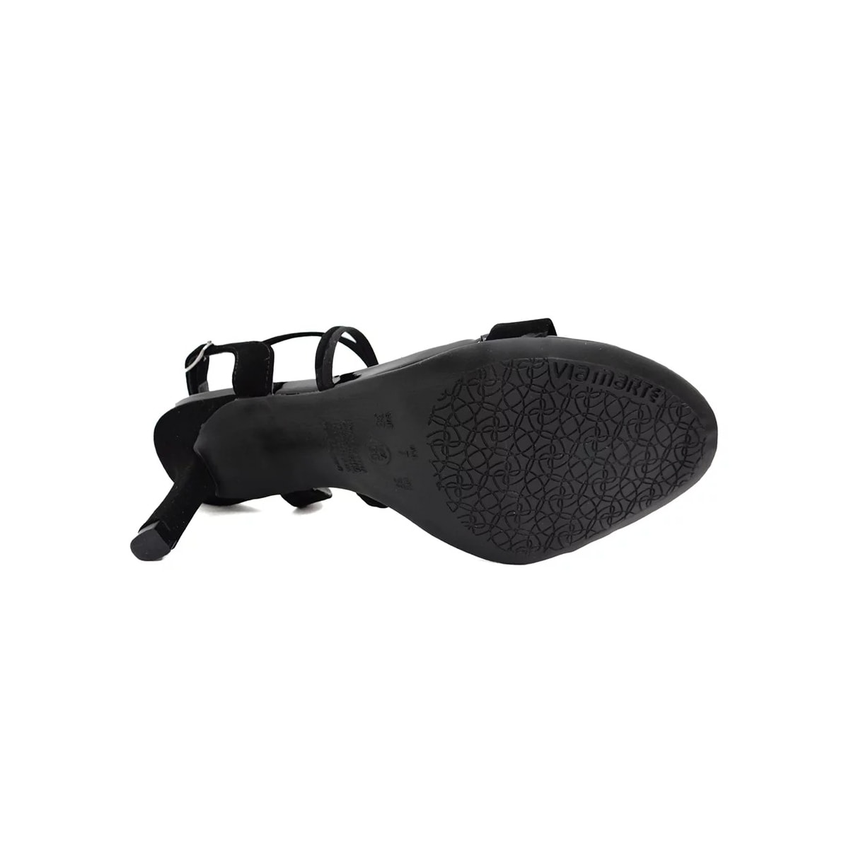 Sandália Via Marte Salto Fino 23-18604 Preto Sandália Via Marte Salto Fino 23-18604 Preto
