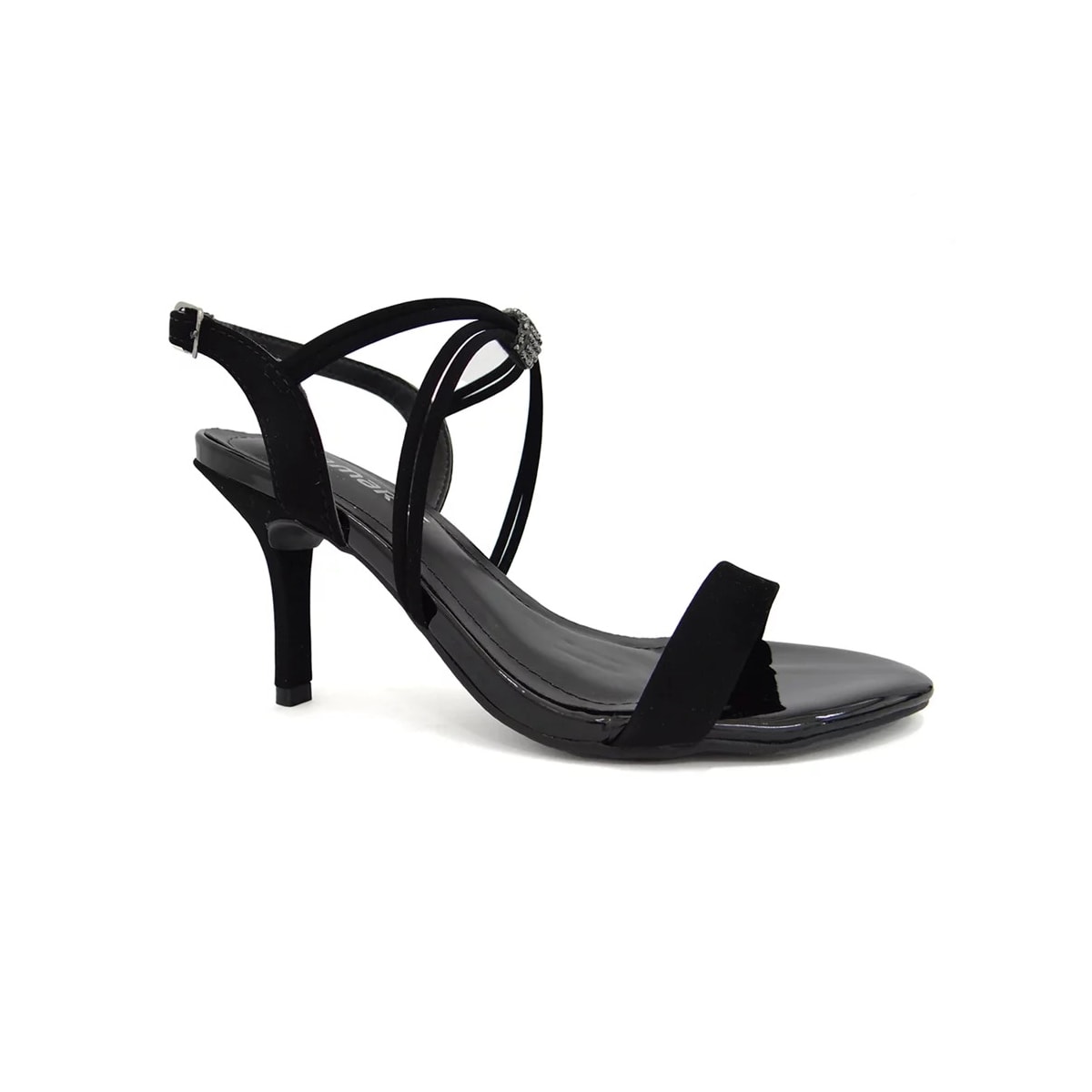 Sandália Via Marte Salto Fino 23-18604 Preto Sandália Via Marte Salto Fino 23-18604 Preto