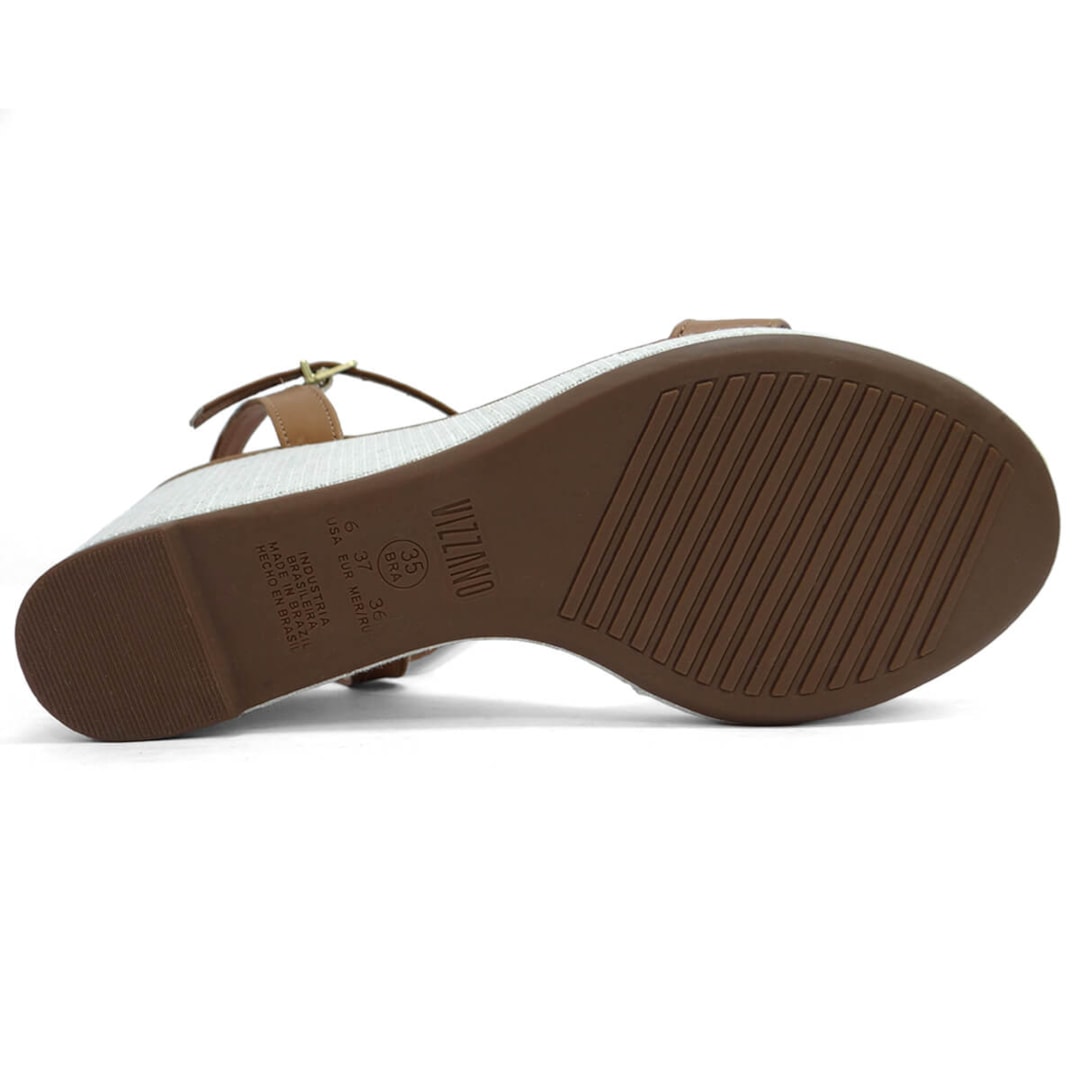 Sandália Vizzano Anabela 6501.112 Camel