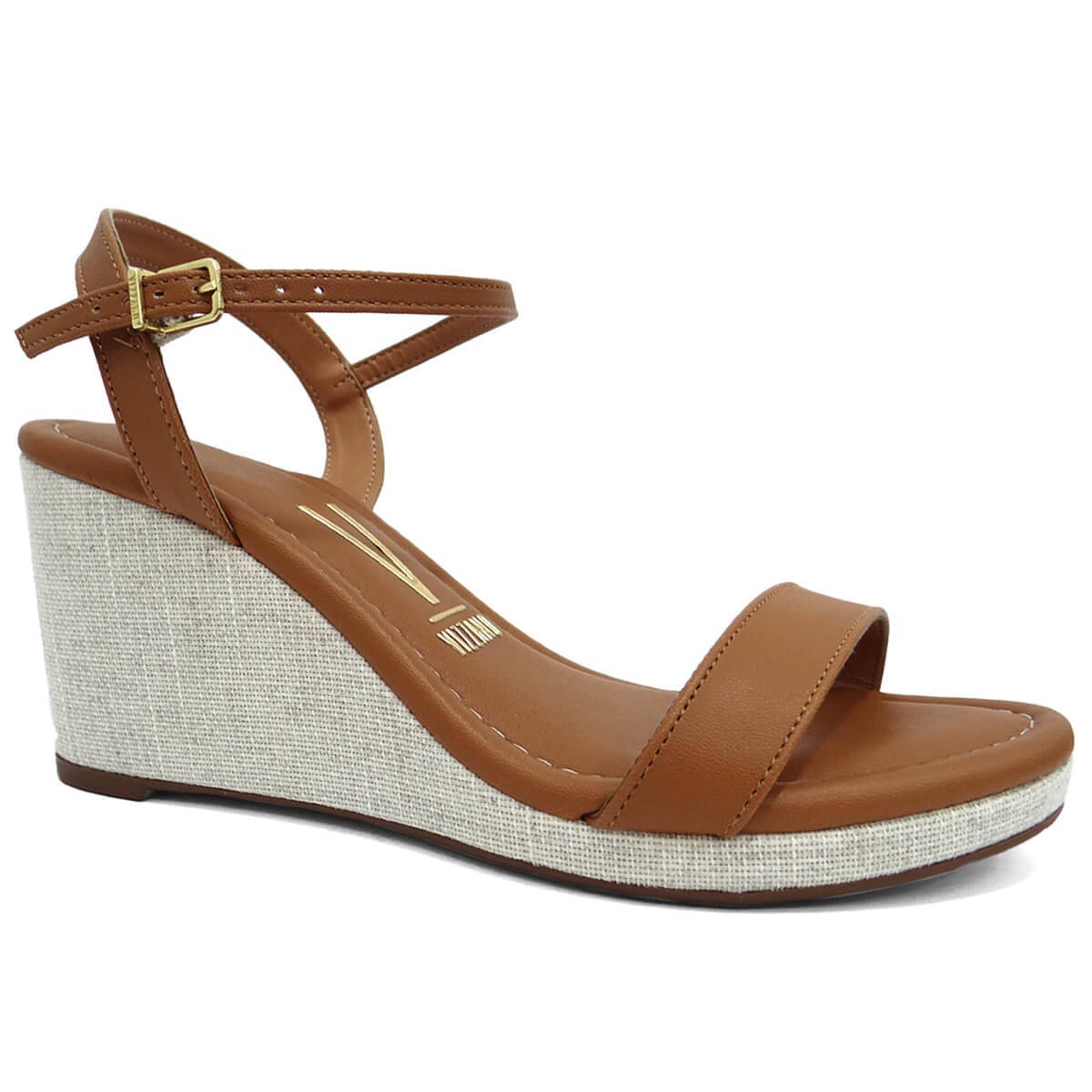 Sandália Vizzano Anabela 6501.112 Camel Sandália Vizzano Anabela 6501.112 Camel