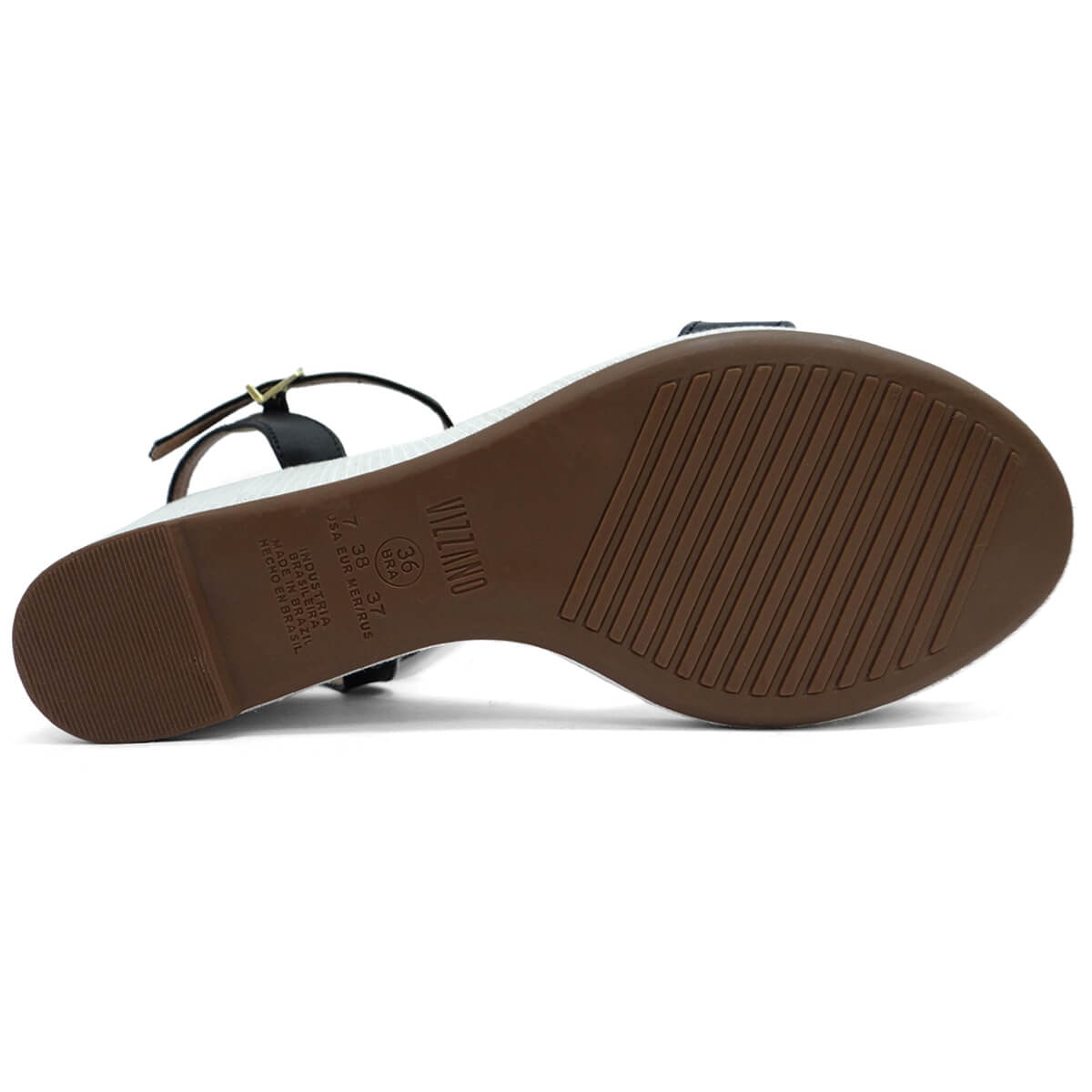 Sandália Vizzano Anabela 6501.112 Preto Sandália Vizzano Anabela 6501.112 Preto