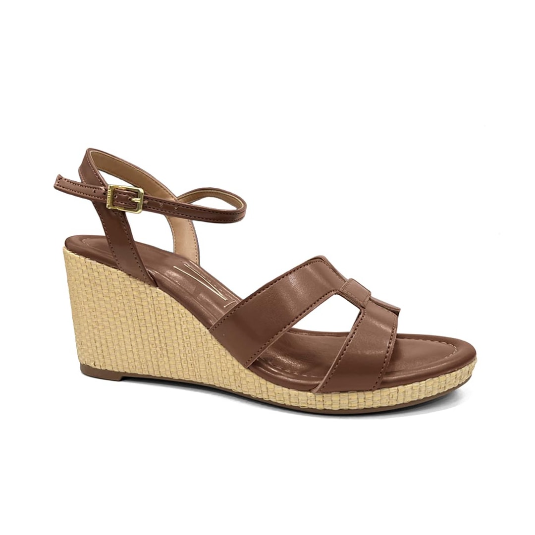 Sandália Vizzano Anabela 6501.130 Mocca