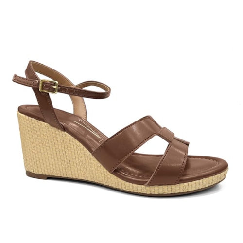 Sandália Vizzano Anabela 6501.130 Mocca