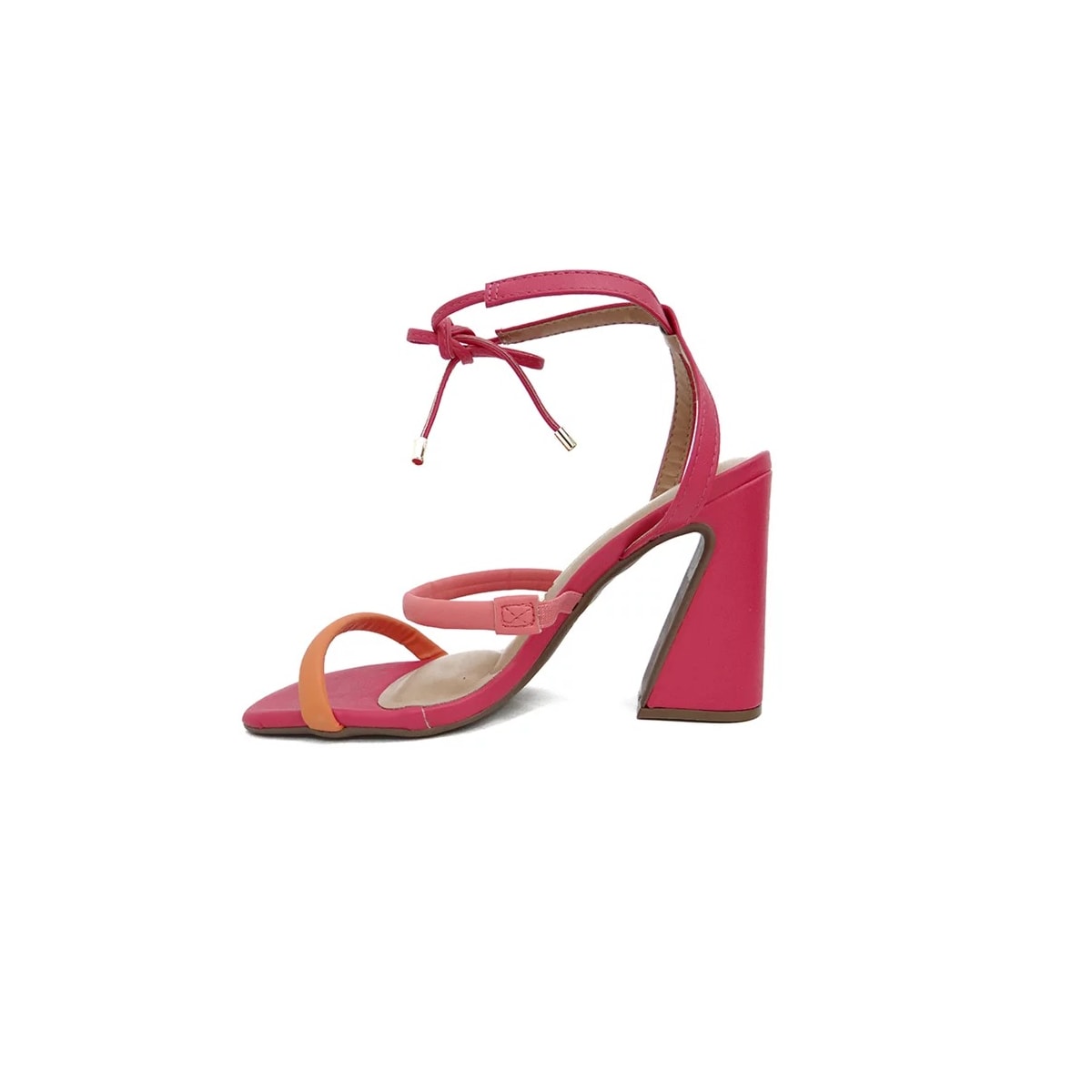 Sandália Vizzano Com Amarraçao 6403.205 Pink/Coral/Laranja Sandália Vizzano Com Amarraçao 6403.205 Pink/Coral/Laranja