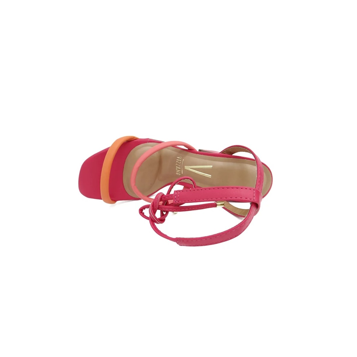 Sandália Vizzano Com Amarraçao 6403.205 Pink/Coral/Laranja Sandália Vizzano Com Amarraçao 6403.205 Pink/Coral/Laranja